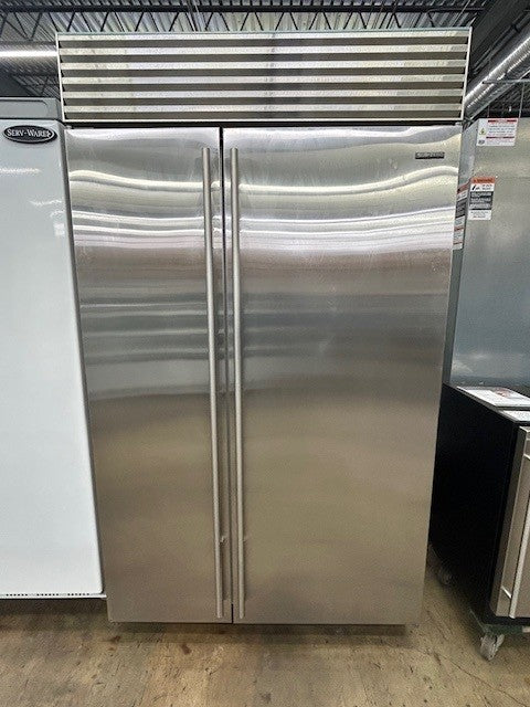 Sub-Zero BI-48S/S/TH 48" Side-by-Side Door Refrigerator  (USED)