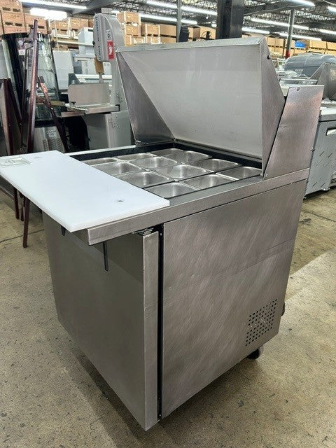 True TSSU-27-12M-B 27 5/8"W One Door Sandwich/ Salad Prep Table - USED UNIT!