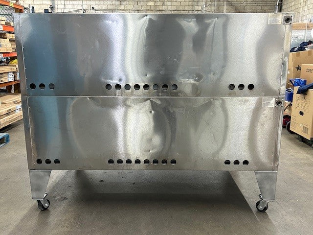 Bakers Pride Y-802 Gas Double Deck Pizza Oven - SUPERDeck Series 84” - USED UNIT