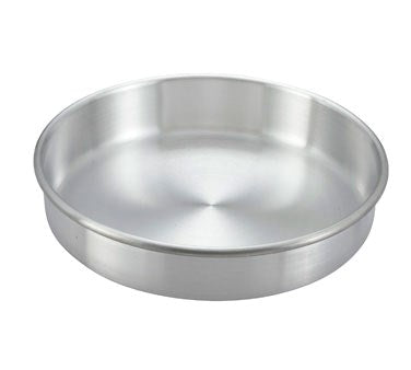 Winco ACP-103 10" x 3"H  Round Aluminum Layer Cake Pan