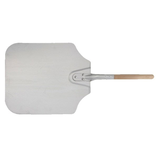 Winco APP-10M 26" Pizza Peel with 14" x 16" Aluminum Blade