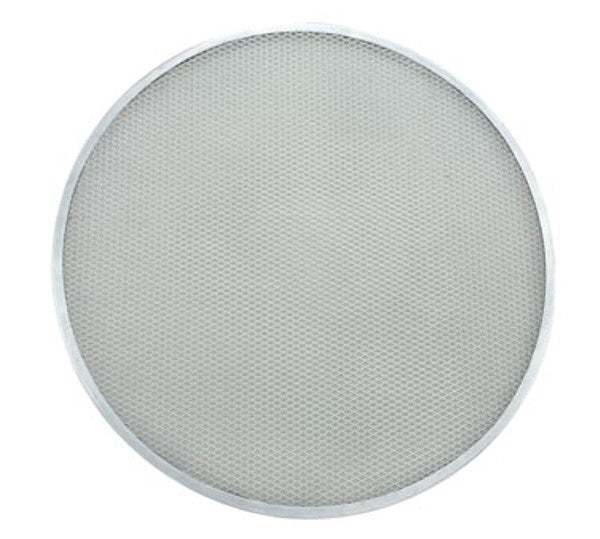 Winco APZS-20 20" Aluminum Seamless Pizza Screen
