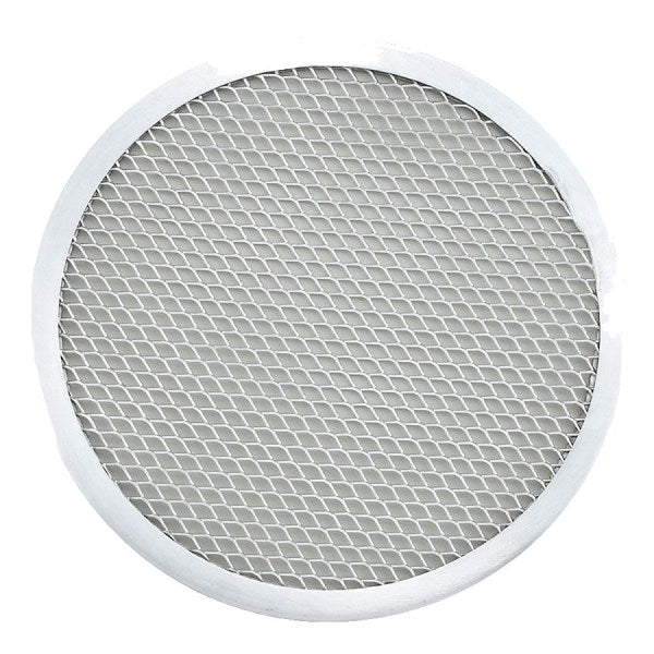 Winco APZS-7 7" Aluminum Seamless Pizza Screen