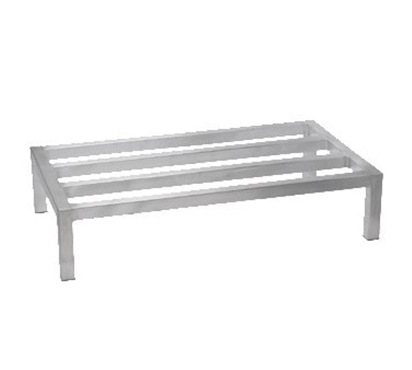 Winco ASDR-2060 Aluminum Dunnage Rack, 20" x 6-" x 8"
