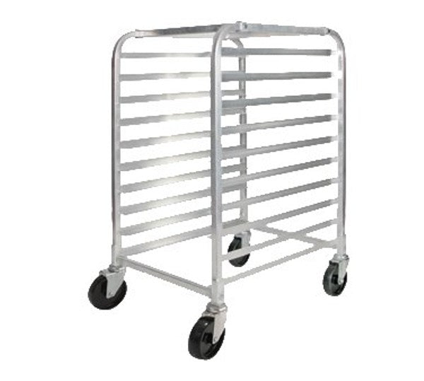 Winco  AWRK-10  Half Height Welded Aluminum 10 Tier Sheet Pan Rack
