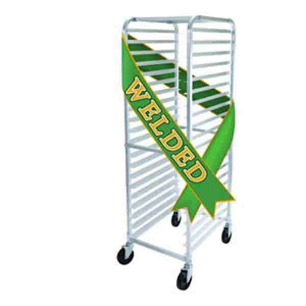Winco AWRK-20 Full Height Welded Aluminum 20 Tier Sheet Pan Rack