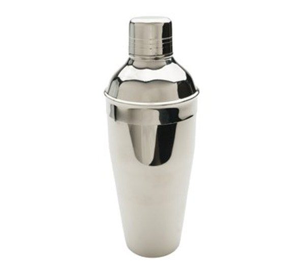 Winco BL-28P 3-Piece 28oz. Cocktail Shaker