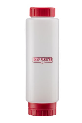 Chef Master 90291 Fresh Flow Squeeze Bottle - 20 oz. (6 Pack)