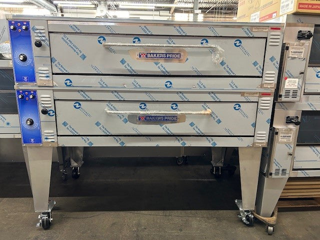 Bakers Pride EP-2-8-5736 Double Super Deck Electric Pizza Oven 208V 3 Phase (DEMO UNIT)