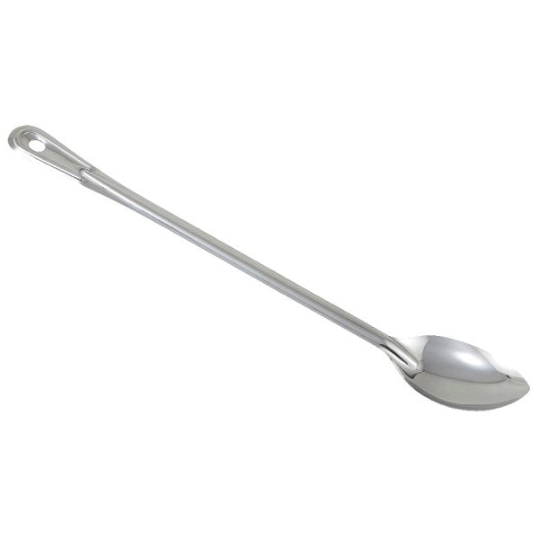 Winco BSON-21 21" Stainless Steel Solid Basting Spoon