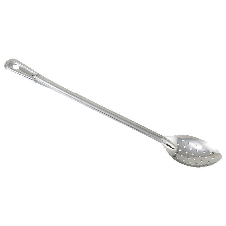 Winco BSPT-15 15" Stainless Steel Perforated Basting Spoon