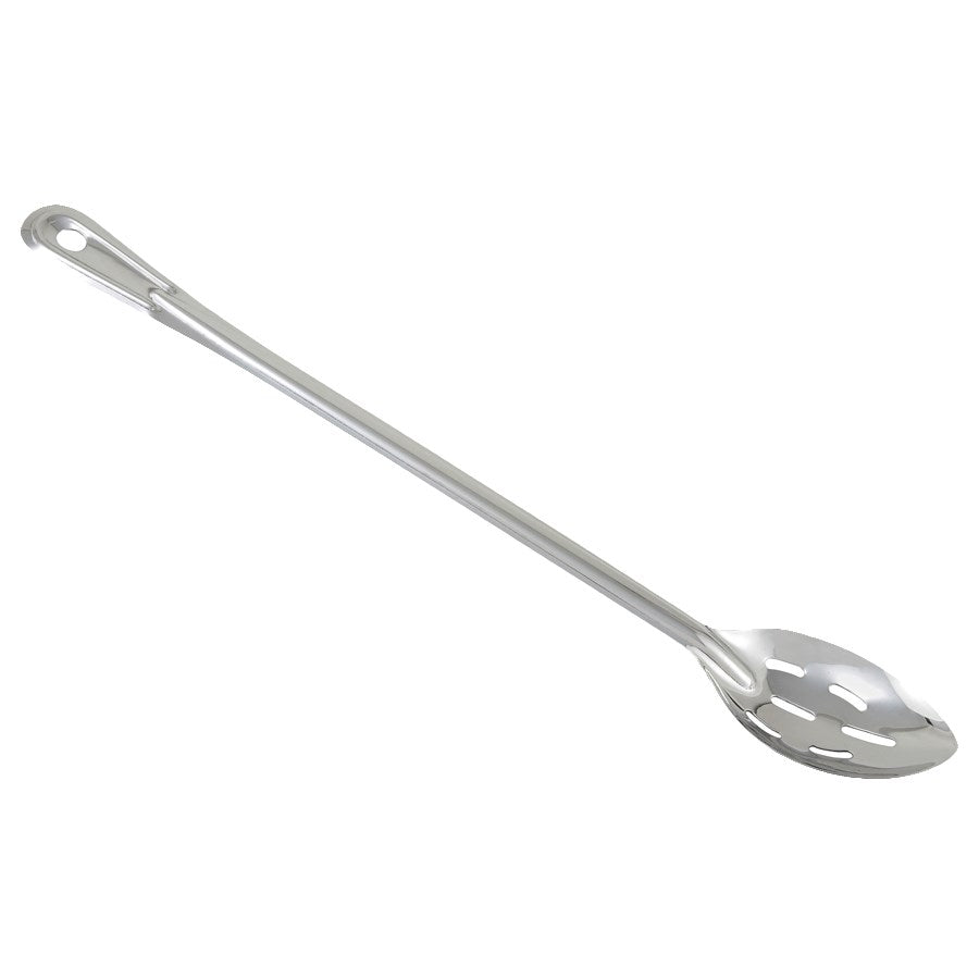 Winco BSST-15 15" Stainless Steel Slotted Basting Spoon