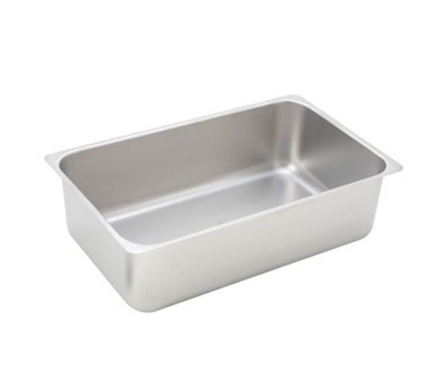 Winco C-WPP Stainless Steel Full-Size 6" Spillage Pan