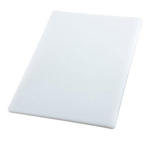 Winco CBH-1824 White, Rectangular Cutting Board, 18" x 24" x 3/4"