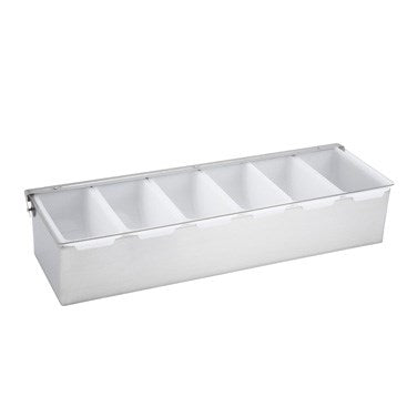 Winco CDP-6 6 Compartment Condiment Dispenser