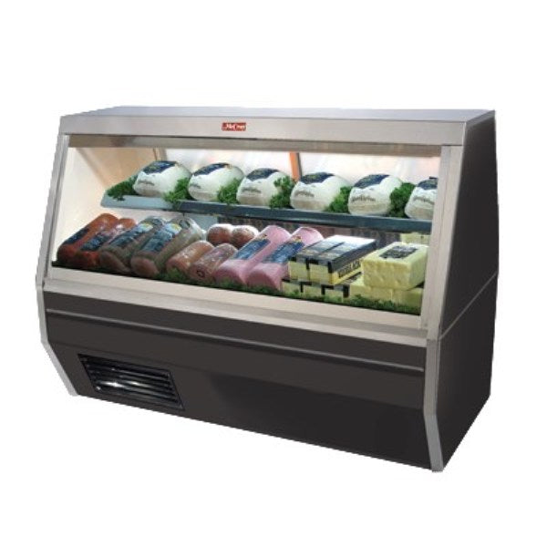 Howard McCray SC-CDS35-8-BE-LED Refrigerated Deli Case - Double Duty 95" (Black)
