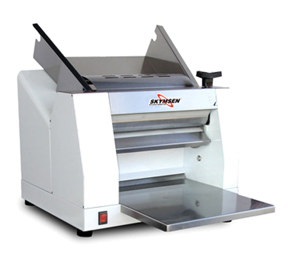 Skyfood CLM-400 Single Pass Table Top Dough Roller & Sheeter w/ 16-in Rollers