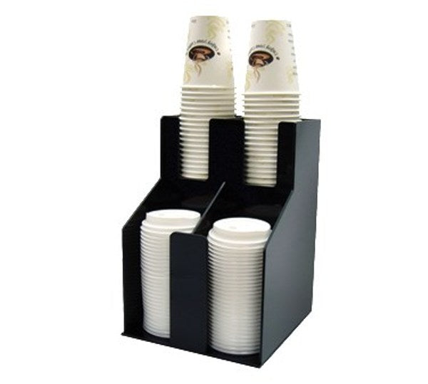 Winco CLO-2D Two-Tier Cup & Lid Organizer