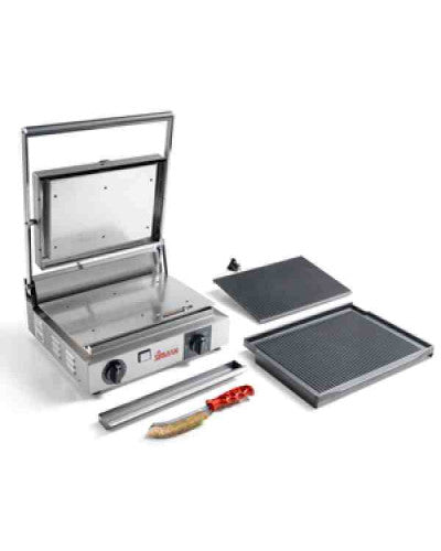 Sirman 34A2305105SI CORT R PS Cast Iron Sandwich/Panini Grill with Removable Flat Top and Bottom Surface