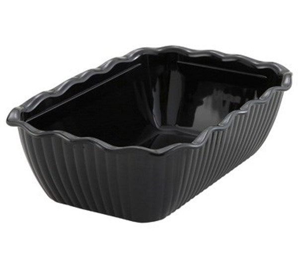 Winco CRK-10K 10" Black Deli Crock