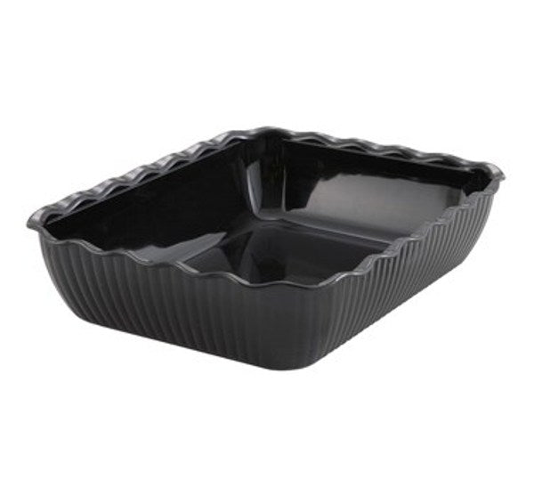 Winco CRK-13W 13" White Deli Crock