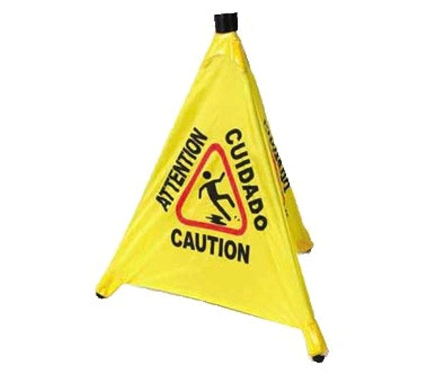 Winco CSF-4 Pop-Up Caution Safety Cone