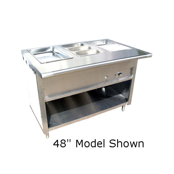 L&J CWS-96 Gas Steam Table 96" - 40,000 BTU