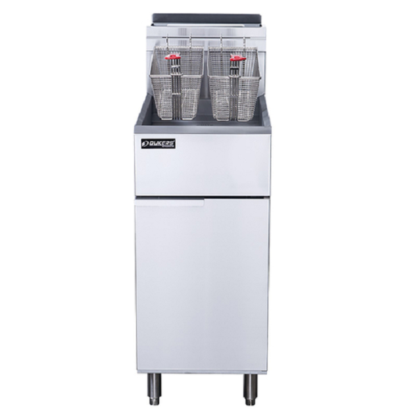 Dukers DCF3-LPG  40 lb. Capacity LP Gas Fryer - 90,000 BTU - FREE SHIPPING!