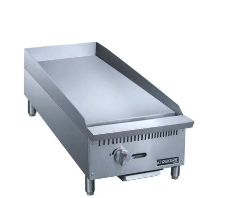 Dukers DCGM12 12"W Countertop Gas Griddle - 29,000 BTU - FREE SHIPPING!