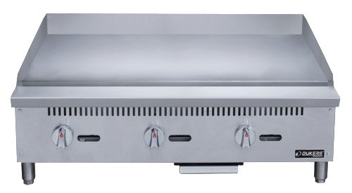Dukers DCGT36 36"W Heavy Duty Thermostatic Countertop Griddle - 78,000 BTU - FREE SHIPPING!