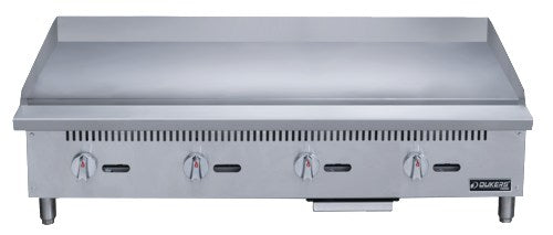 Dukers DCGT48 48"W Heavy Duty Thermostatic Countertop Griddle - 104,000 BTU - FREE SHIPPING!