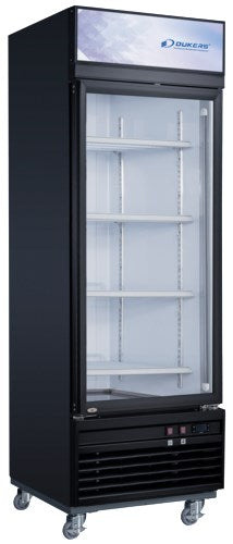 Dukers DSM-15F 27"W One Glass Door Merchandiser Freezer - 13.60 Cu. Ft - FREE SHIPPING!