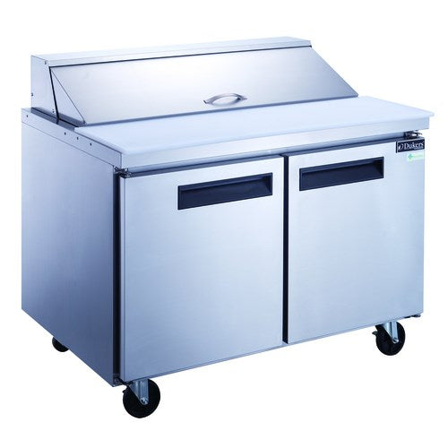 Dukers DSP36-15M-S2 36"W Two Door Mega Sandwich/ Salad Prep Refrigerator - 11.47 Cu. Ft. - FREE SHIPPING!