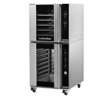 Moffat Turbofan E32D5/P8M Full Size Sheet Pan Electric Convection Oven with Proofer Holding Cabinet