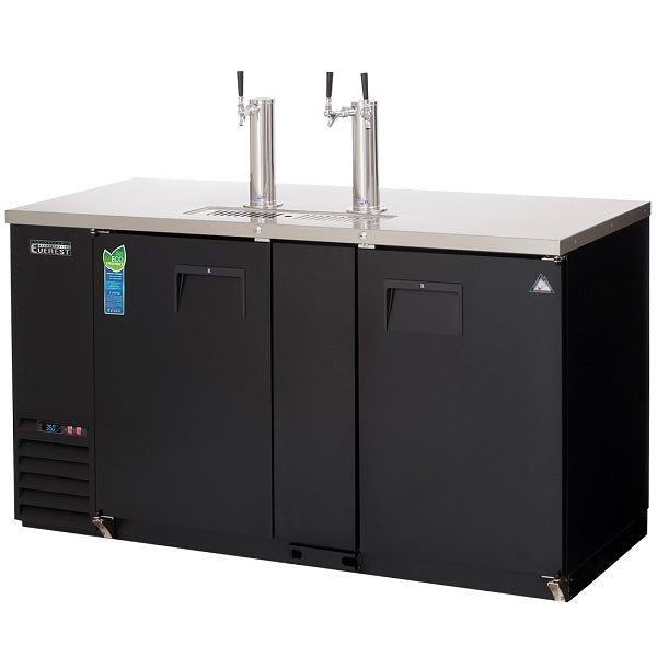 Everest EBD3 Double Door Direct Draw Keg Refrigerator 68"  FREE SHIPPING WITH LIFTGATE