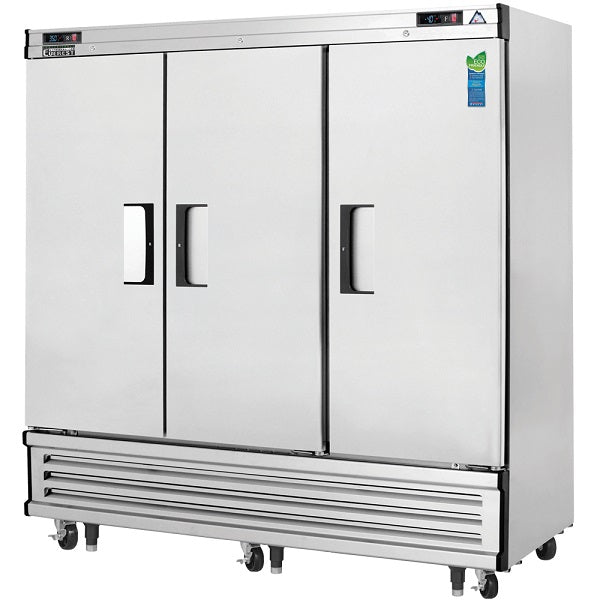 Everest EBRF3 Reach-In Refrigerator/Freezer Combo, Three-Section   FREE SHIPPING WITH LIFTGATE