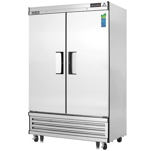 Everest EBSF2 Two-Door Solid Upright Reach-In Freezer 49-5/8"  FREE SHIPPING WITH LIFTGATE