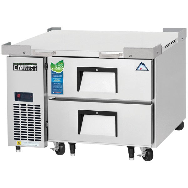 Everest ECB36D2 36" Two Drawer Chef Base  FREE SHIPPING WITH LIFTGATE