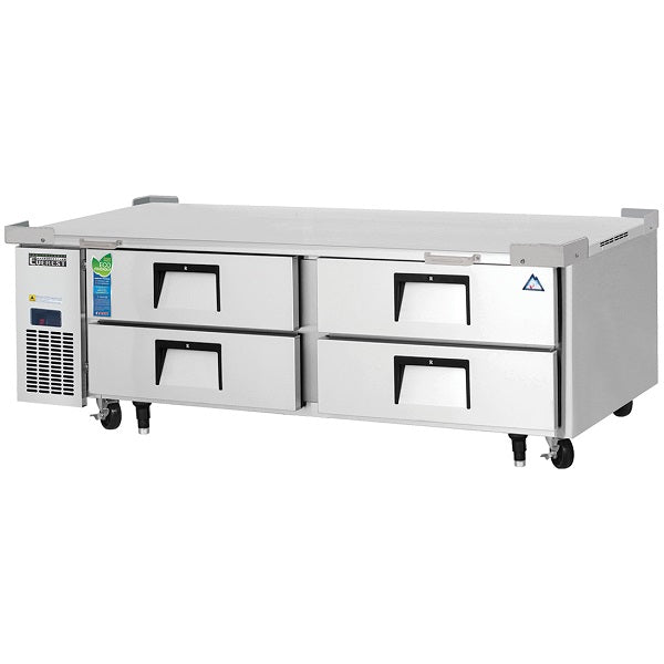 Everest ECB72D4 Griddle Stand / Chef Base Refrigerator 72" FREE SHIPPING WITH LIFTGATE