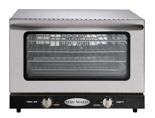 SERV-WARE ECO-47 1/2" Size Countertop Convection Oven - 120V/1PH