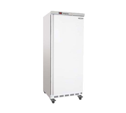 Serv-Ware ER25-HC Door Reach-In White Painted Refrigerator 25 cu. ft.