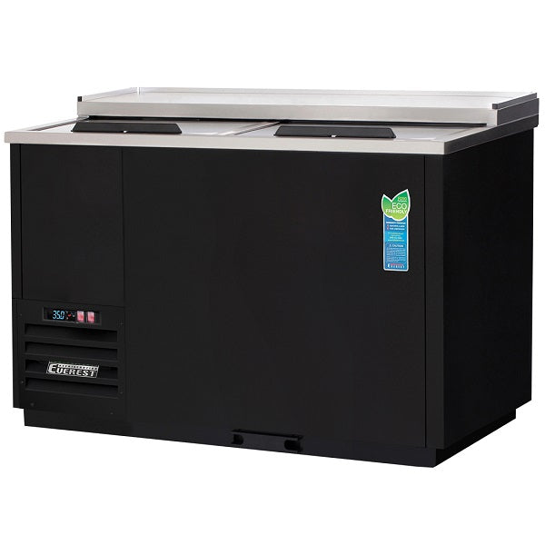Everest EGC50 Double Lid Glass and Plate Chiller  49.5"   FREE SHIPPING WITH LIFTGATE