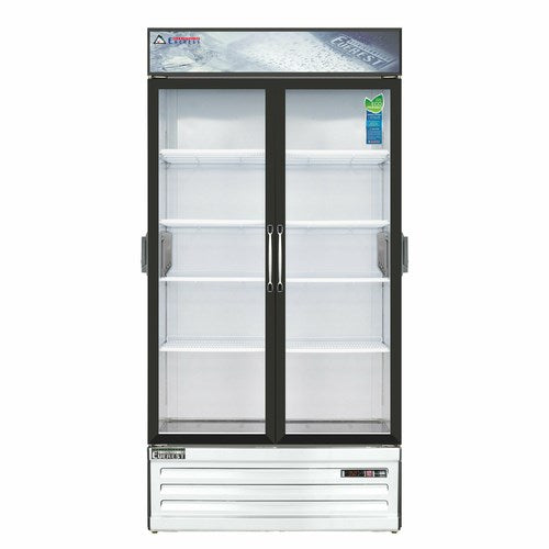 Everest EMSGR33C Dual Hinged Glass Door Chromatography Refrigerator 34 Cu Ft - FREE SHIPPING WITH LIFTGATE