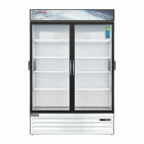 Everest EMSGR48C Dual Hinged Glass Door Chromatography Refrigerator 48 Cu Ft - FREE SHIPPING WITH LIFTGATE