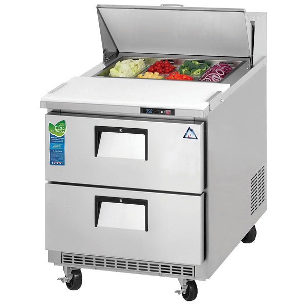 Everest EPBNR1-D2 Drawered Sandwich Prep Table 27.5"   FREE SHIPPING WITH LIFTGATE