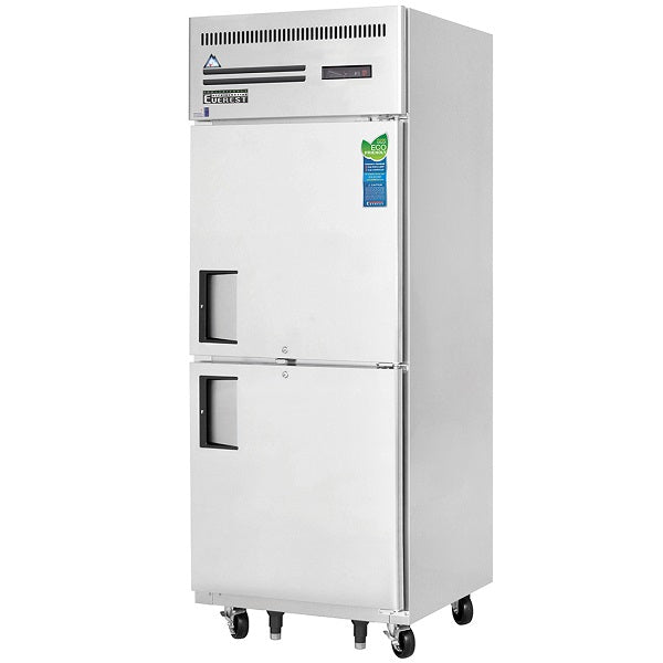Everest ESFH2 Single Solid Split Door Upright Reach-In Freezer 29.25"   FREE SHIPPING WITH LIFTGATE