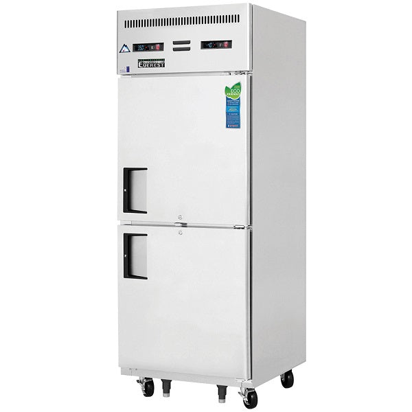 Everest ESRFH2 Single Solid Upright Reach-In Refrigerator & Freezer Combo 29.25"  FREE SHIPPING WITH LIFTGATE