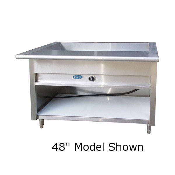 L&J EST-60 Electric SteamTable 60" - 208V - 1 Phase