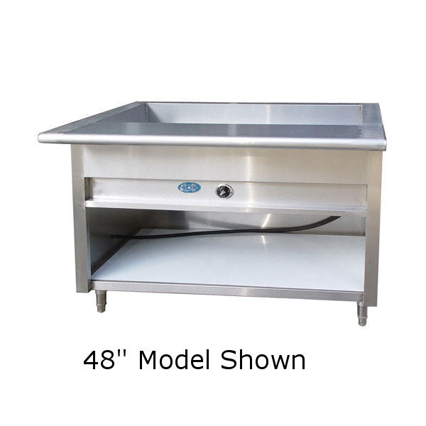 L&J EST-72 Electric SteamTable 72" - 208V - 1 Phase