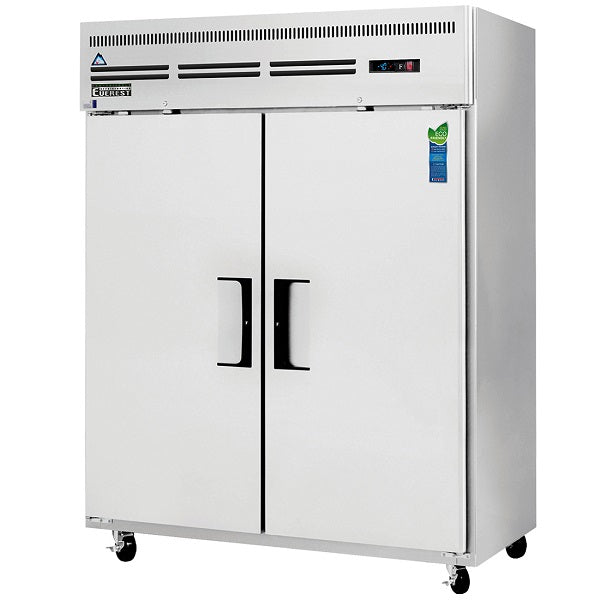 Everest ESWF2 Wide Dual Solid Door Upright Reach-In Freezer 59"  FREE SHIPPING WITH LIFTGATE